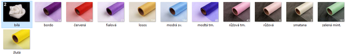 Tutu šaty bílo-modré