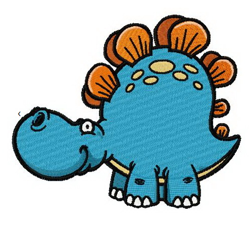 Nášivka Stegosaurus