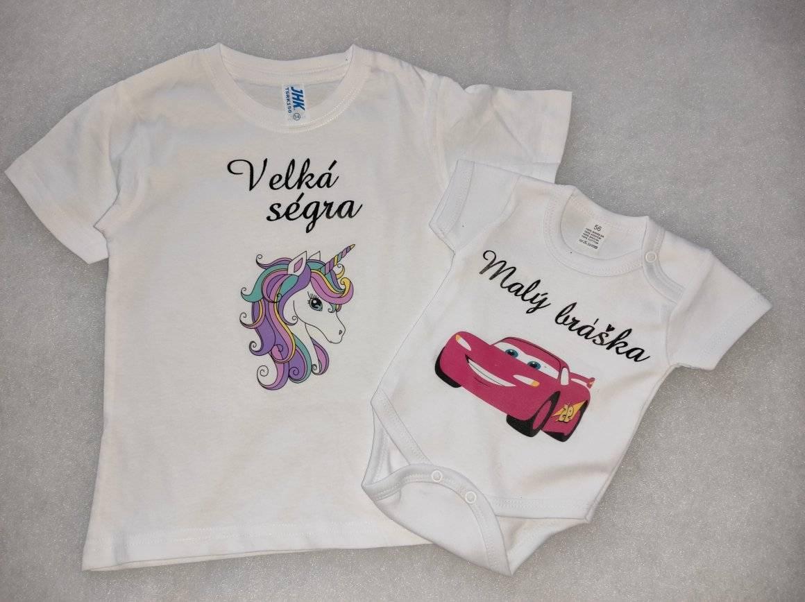 Sourozenecký set velká ségra-malý bráška
