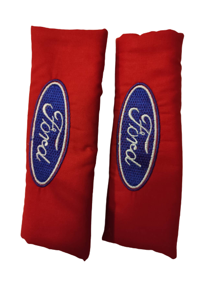 Návleky na bezpečnostní pás FORD- červený