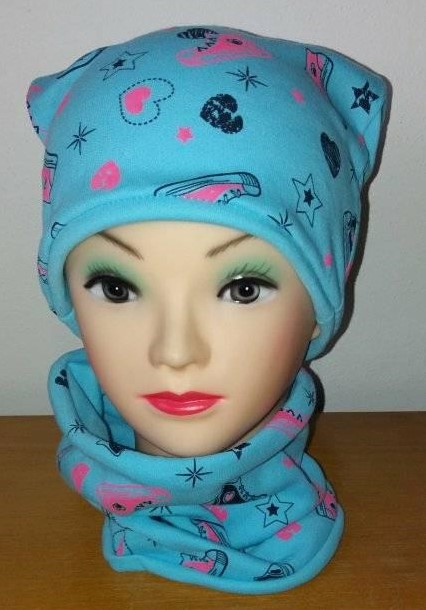 Nákrčník tenisky modrý