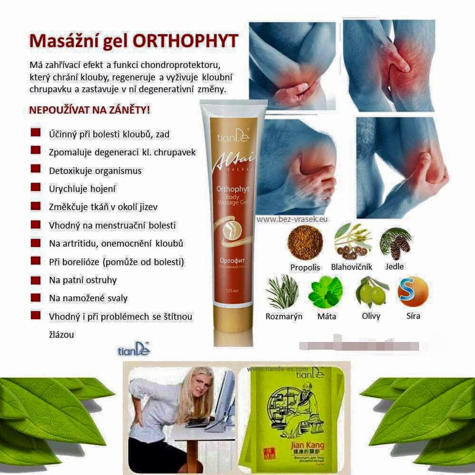 Masážní gel Ortophyt