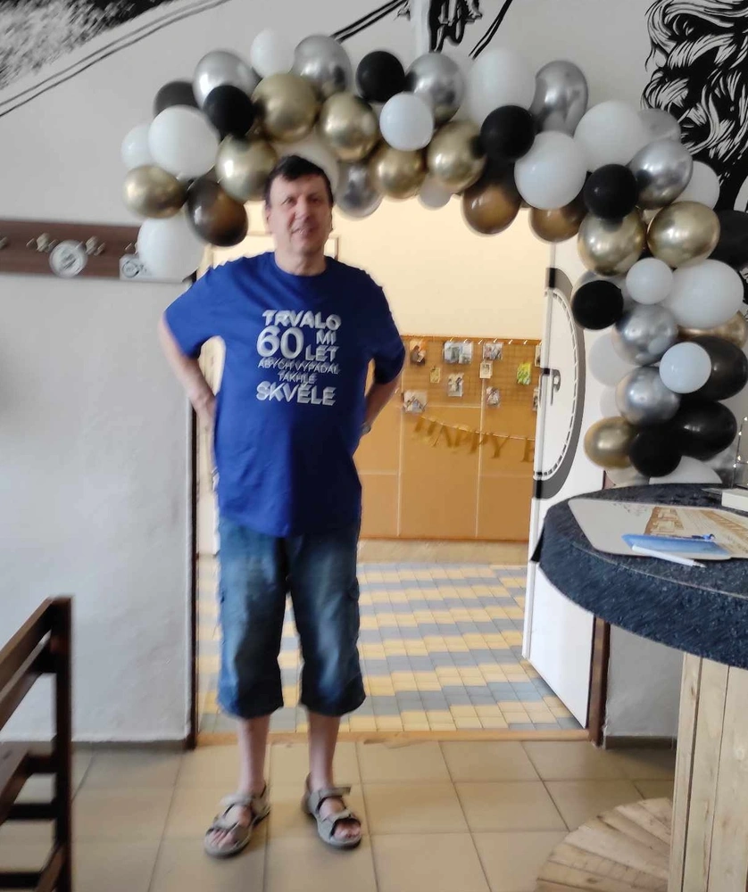 Tričko pánské s potiskem x let mi trvalo, abych vypadal takhle dobře