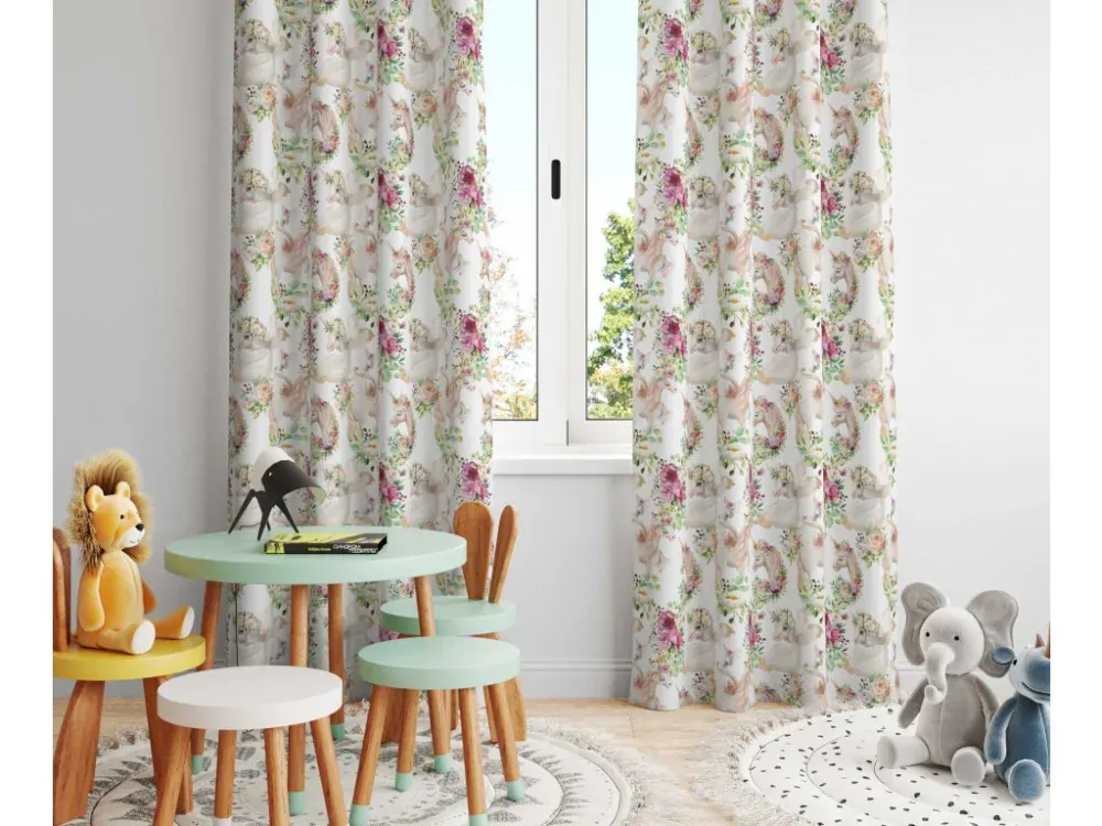 Zatemňovací závěs Jednorožci