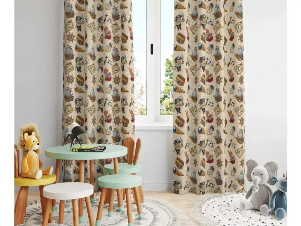 Zatemňovací závěs Piráti