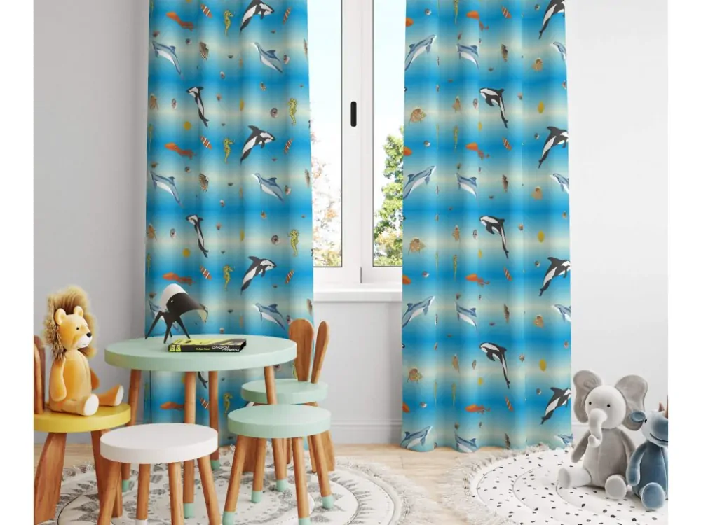 Zatemňovací závěs  Moře 2