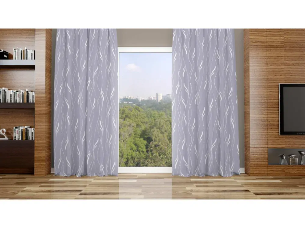 Zatemňovací závěs lila