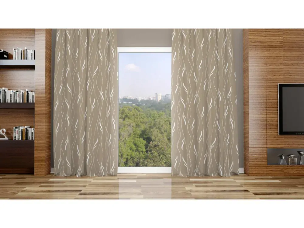 Zatemňovací závěs béžový