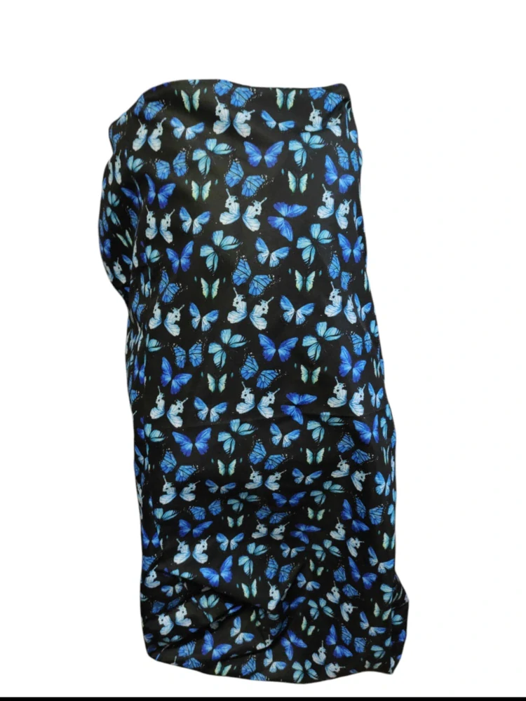 Nánožník na invalidní kočárek/vozík  motýl