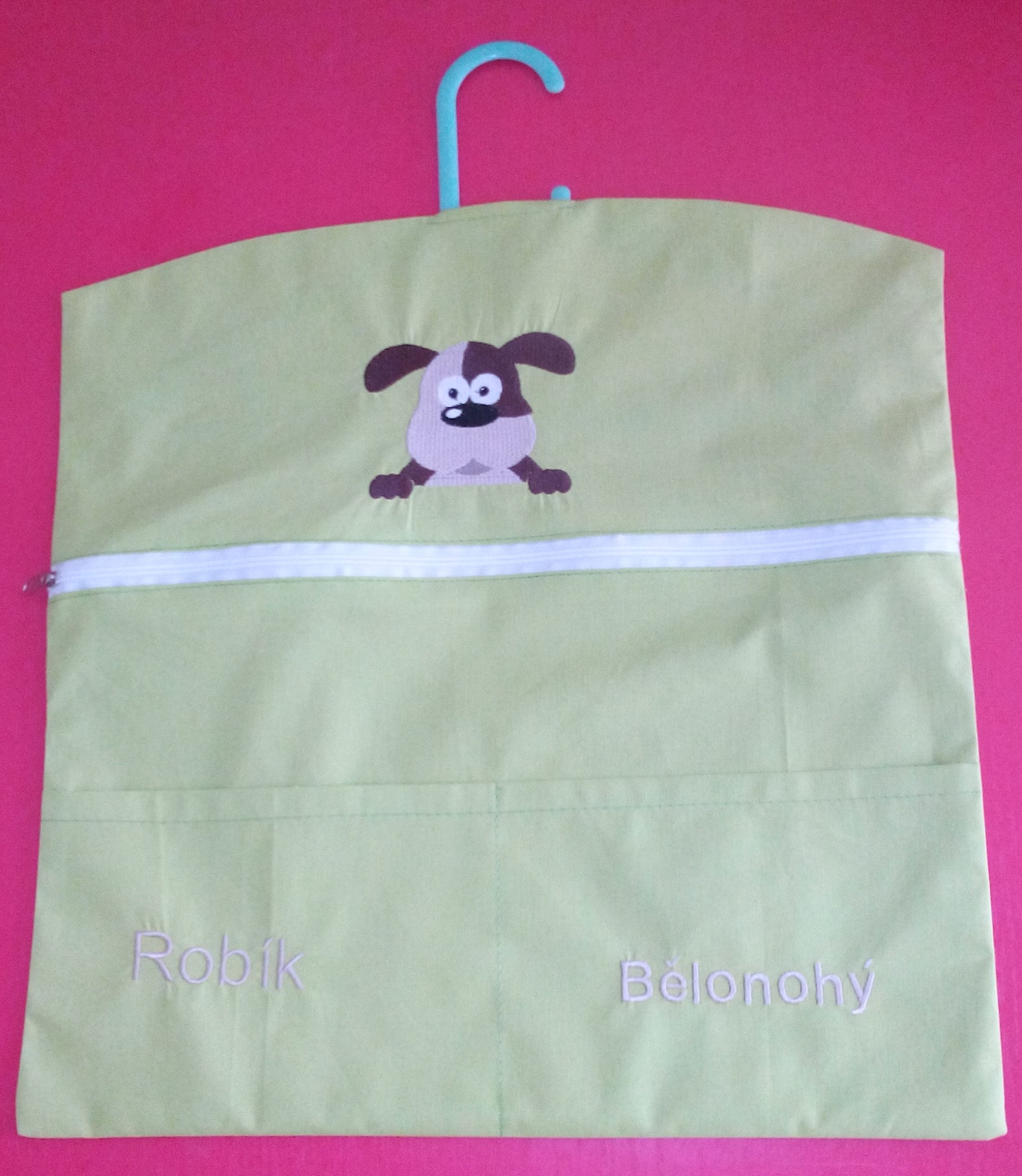 Kapsář na ramínko Pejsek