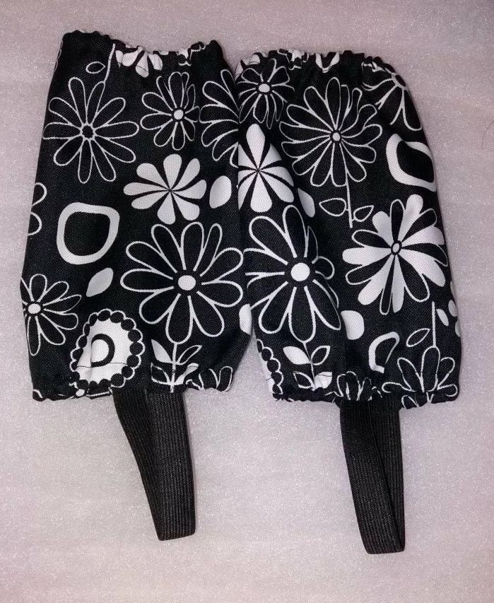 Návlek na boty proti sněhu květy