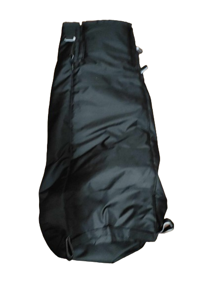 Jarní/podzimní fusak na invalidní vozík Deluxe černý