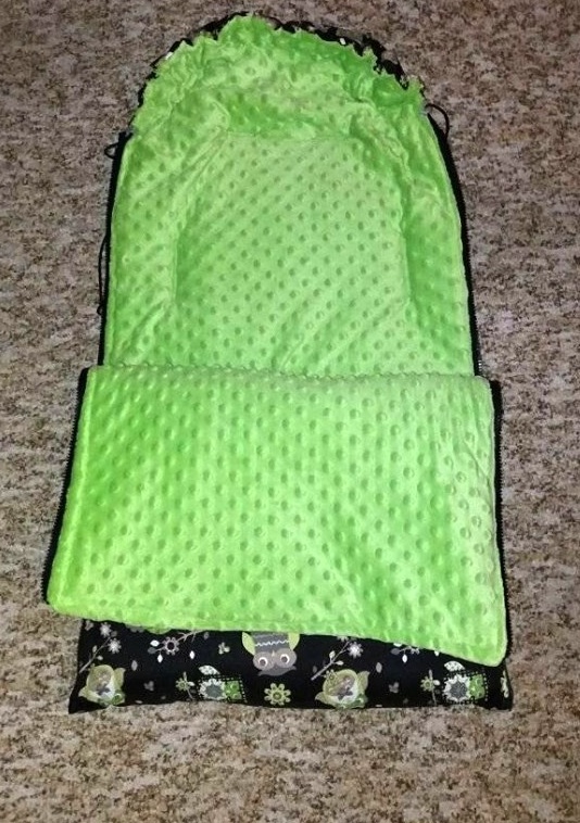 5 dílná zimní souprava do kočárku  sovičky na hnědé