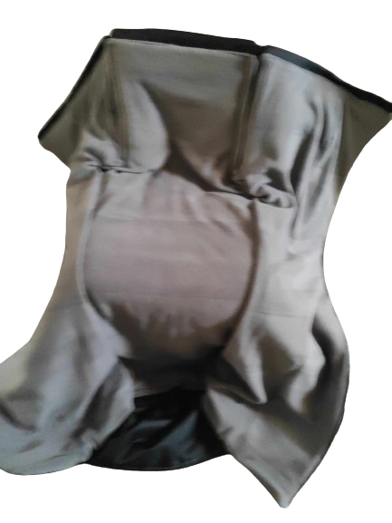 Jarní/podzimní fusak na invalidní vozík Deluxe černý