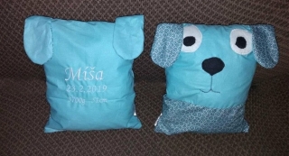 Dětský polštářek pejsek