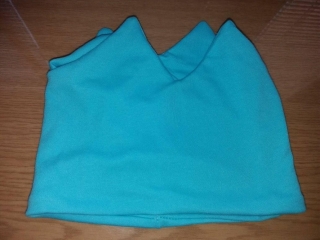 Dětská čelenka korunka modrá