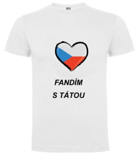 Tričko FANDÍM S TÁTOU