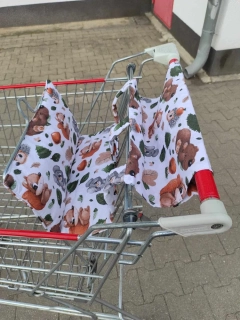 Vložka do nákupního vozíku lesní zvířárka