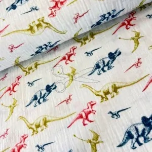 Letní mušelínová dečka Dino