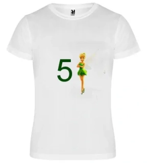 Tričko 5. narozeniny  Zvonilka