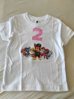 Narozeninové tričko 2 roky Paw