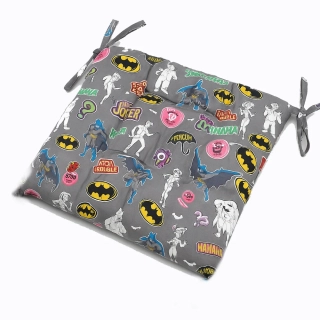 Podsedák na školní židli- Batman šedý