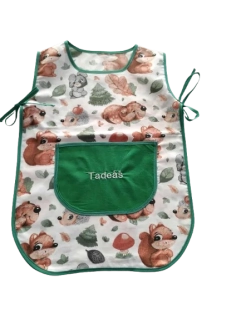 Dětská zástěrka  Lesní zvířátka