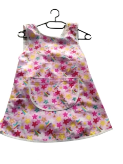 Dětská zástěrka sovy hvězdičky