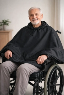 Pelerina na invalidní vozík-černá