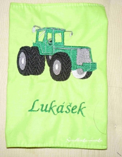Obal na zdravotní průkaz traktor