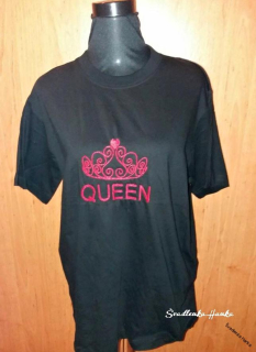 Partnerské tričko QUEEN